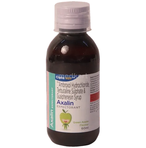 axalin expectorant syrup 60 ml
